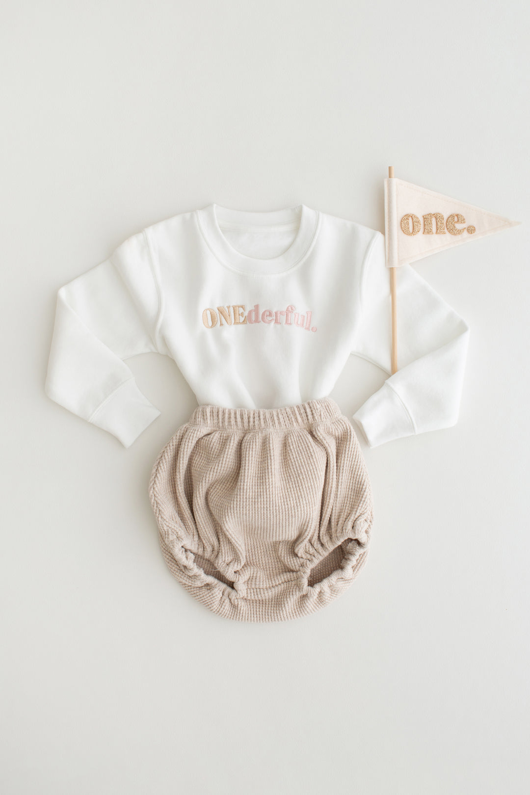Onederful Birthday Sweatshirt - Embroidery