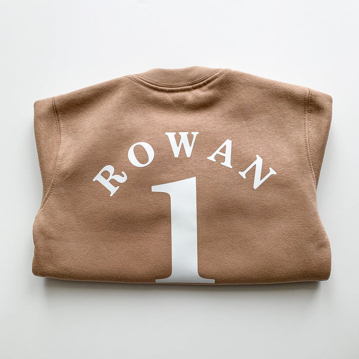 Print Birthday Sweatshirt