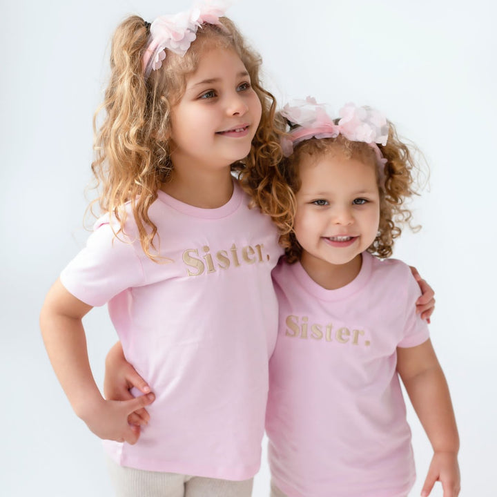 Sibling Signature Tshirt - embroidered