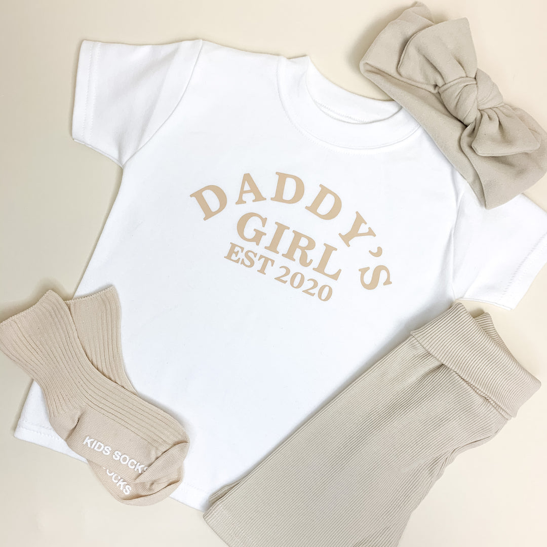 Daddy’s Girl/Boy Tshirt - Print