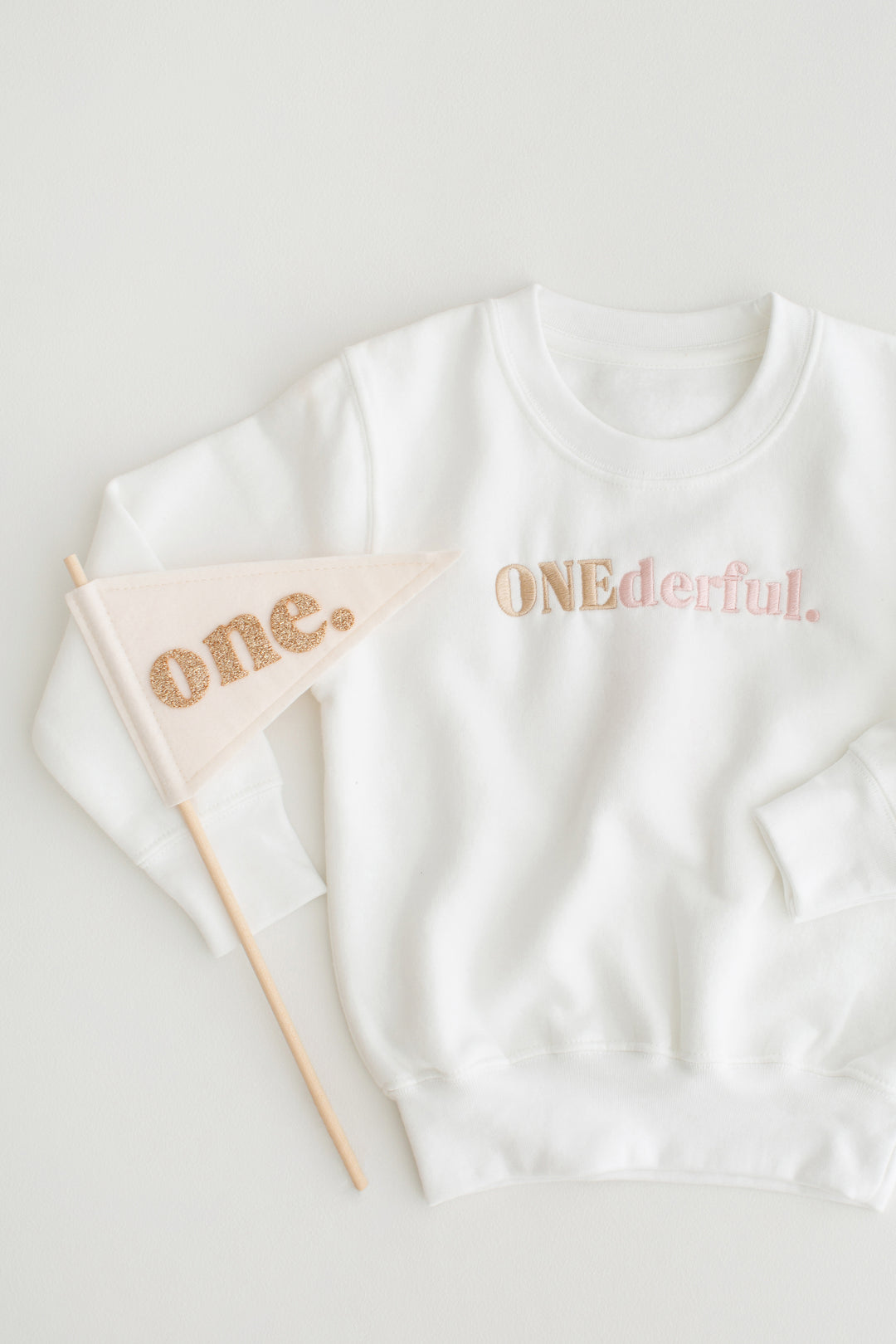 Onederful Birthday Sweatshirt - Embroidery