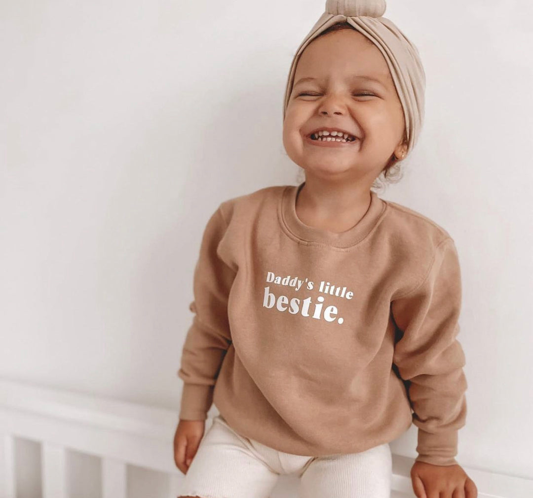 Daddy's Little Bestie Jumper - Print