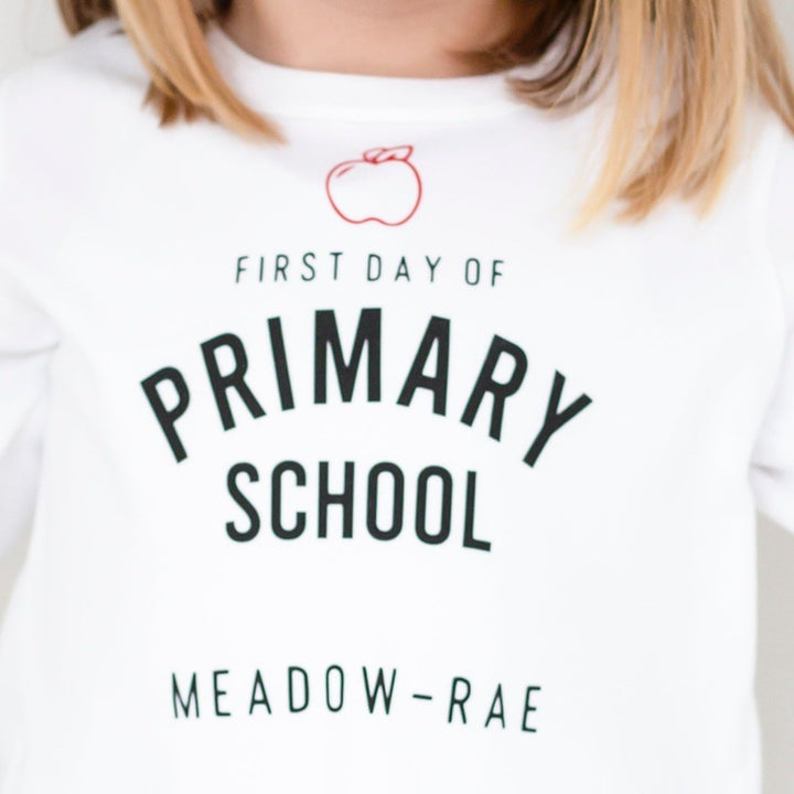 First Day of Short Sleeve T-shirt - Print