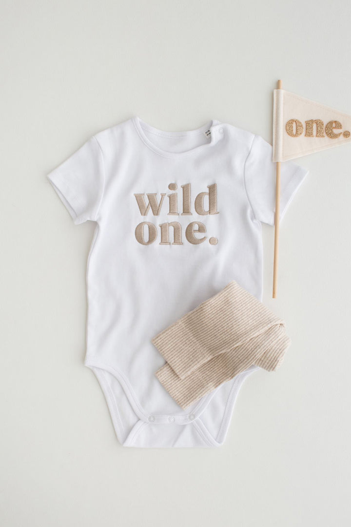 wild one Signature Baby Bodysuit