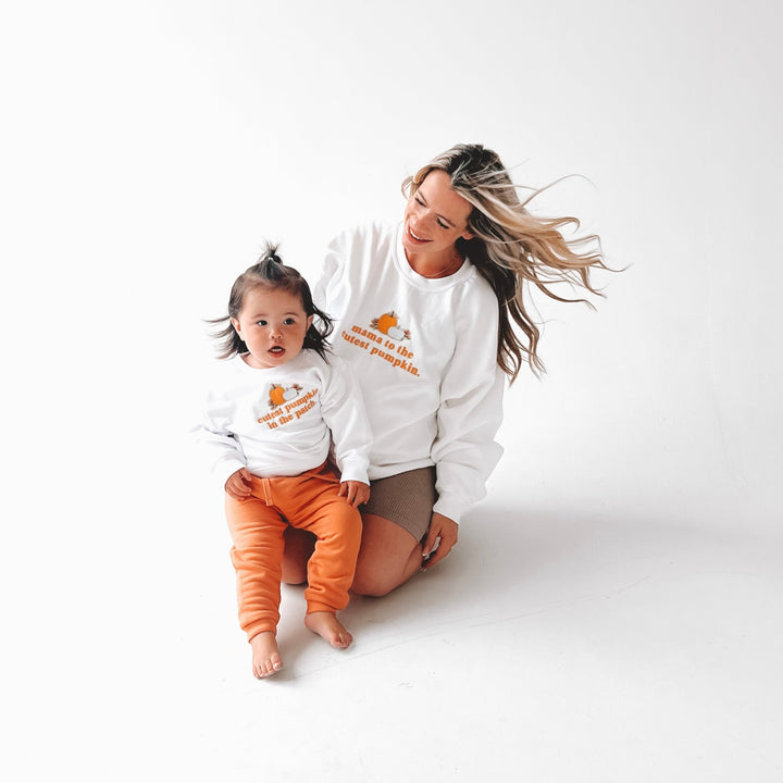 Classic Pumpkin Adult oversized sweatshirt - Embroidery