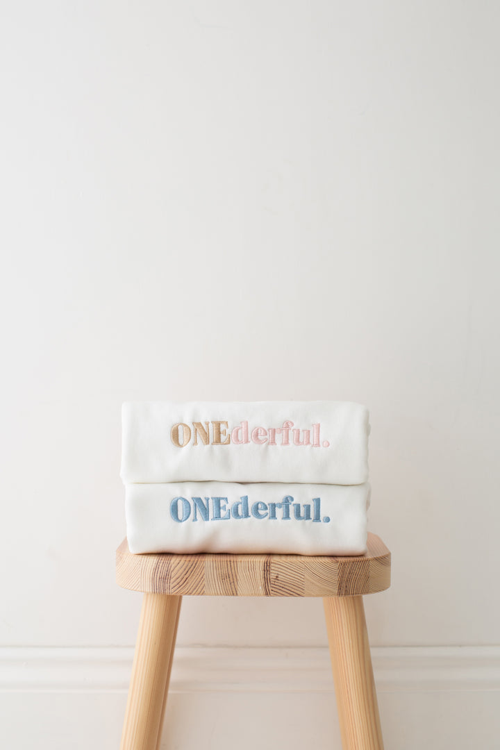 Onederful Birthday Sweatshirt - Embroidery