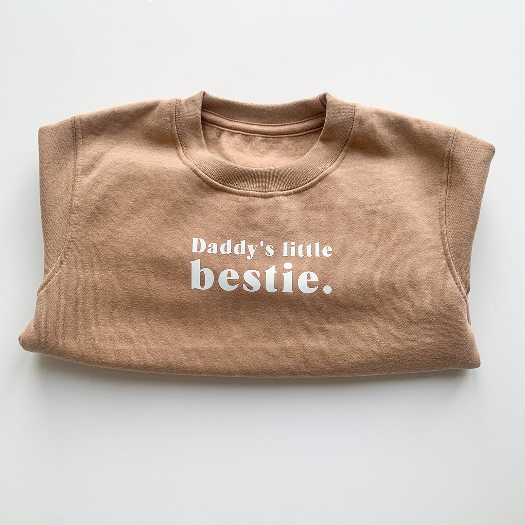 Daddy's Little Bestie Jumper - Print