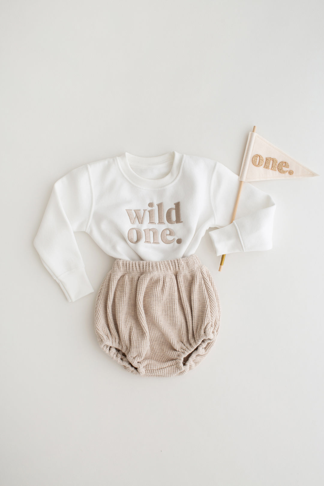 Wild One Birthday Sweatshirt - Embroidery