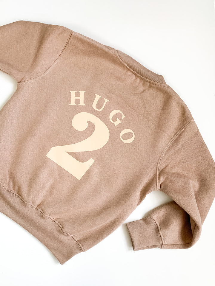 Print Birthday Sweatshirt