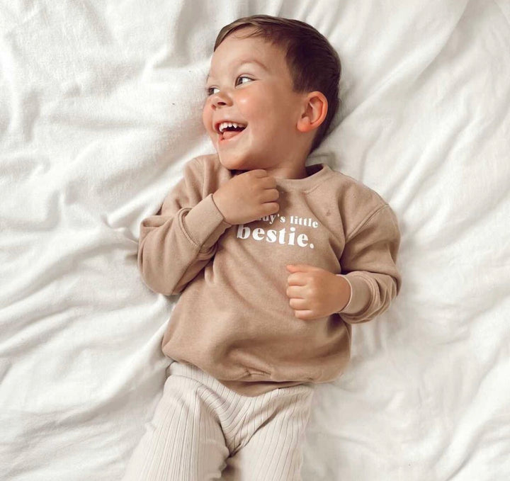 Daddy's Little Bestie Jumper - Print