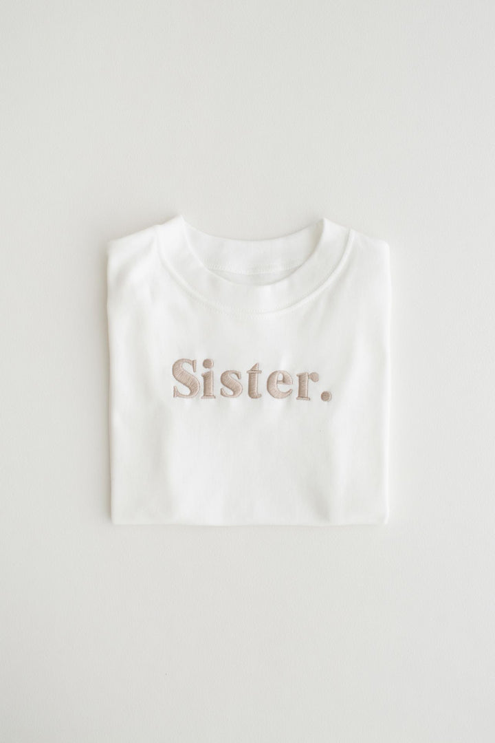 Sibling Tshirt Classic - Embroidered