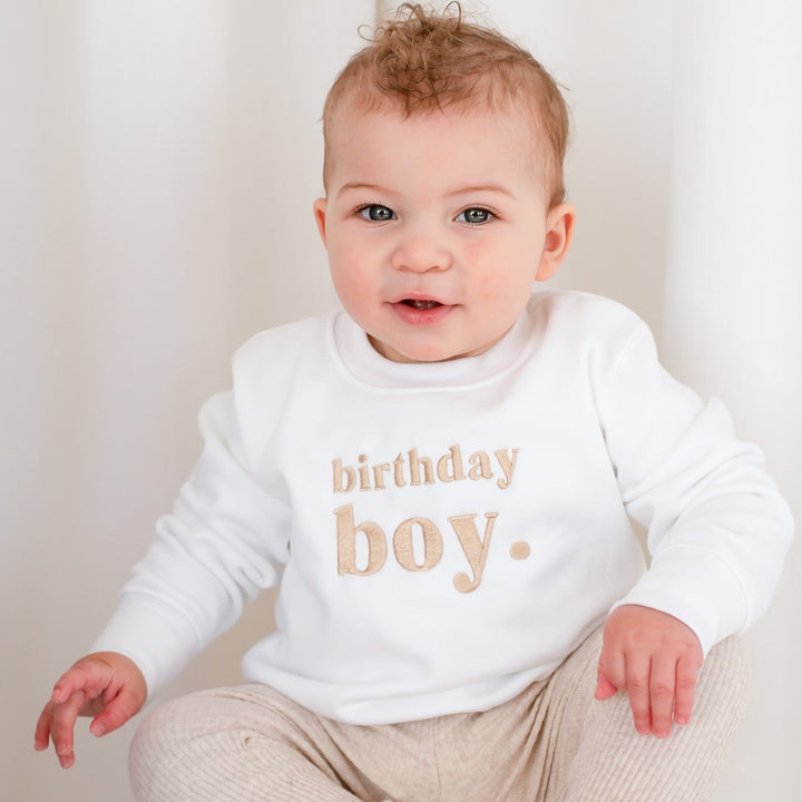 Birthday Boy/Girl Sweatshirt - Embroidery