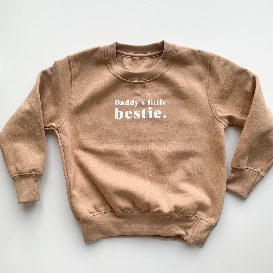 Daddy's Little Bestie Jumper - Print