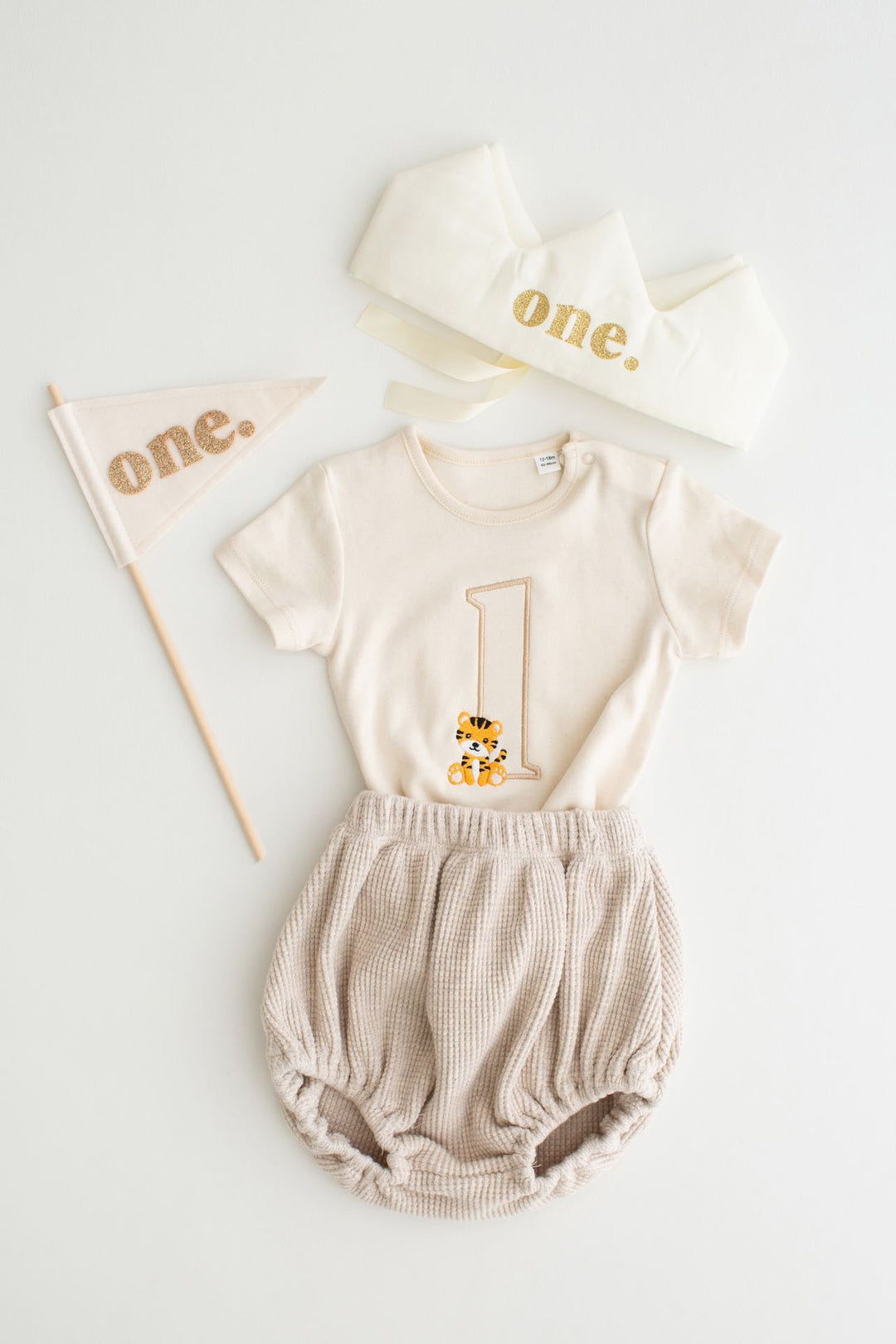 Birthday Tiger Signature Baby Bodysuit