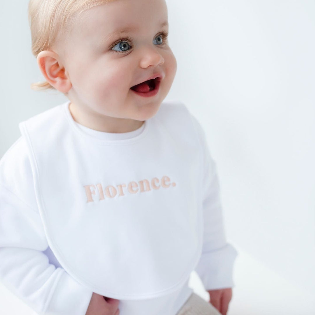 Name Bib - Embroidered