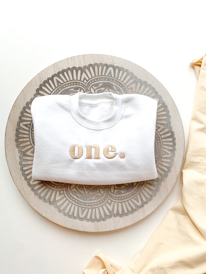 Birthday Sweatshirt - Embroidery