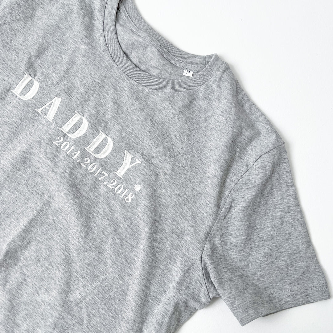 Daddy Date T-Shirt - Embroidered