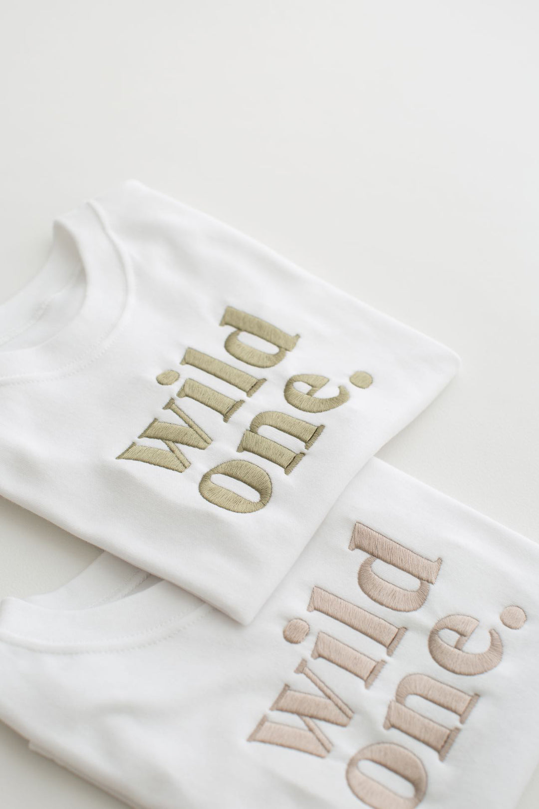 wild one classic Tshirt - Embroidered