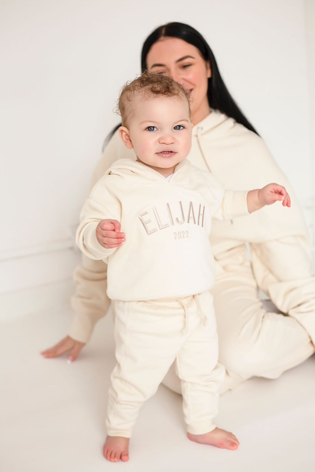 Name matching Hoodie - Embroidered