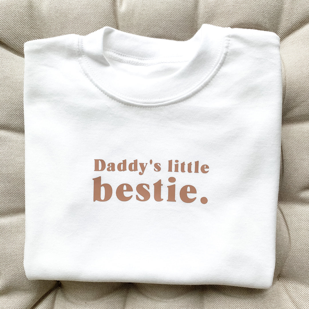 Daddy's Little Bestie T-shirt - Print