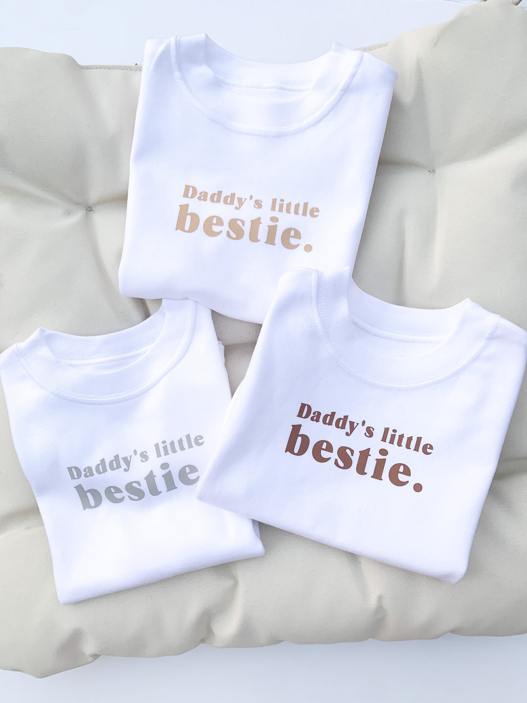 Daddy's Little Bestie T-shirt - Print