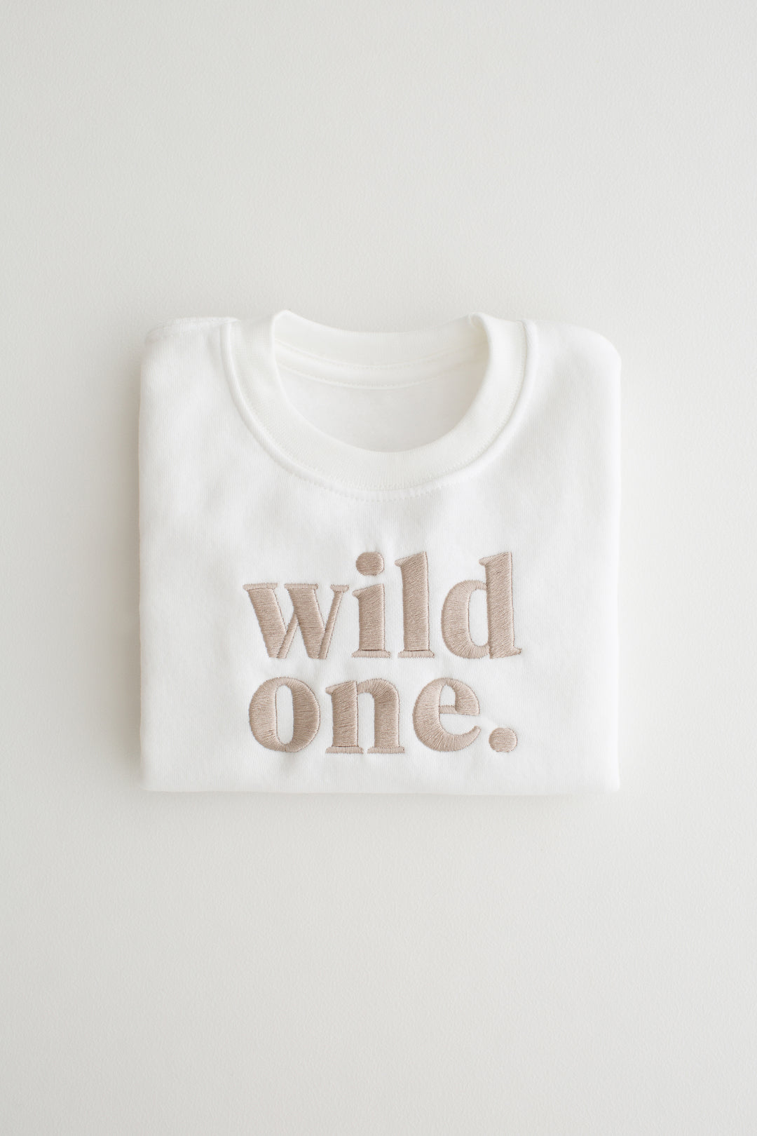 Wild One Birthday Sweatshirt - Embroidery