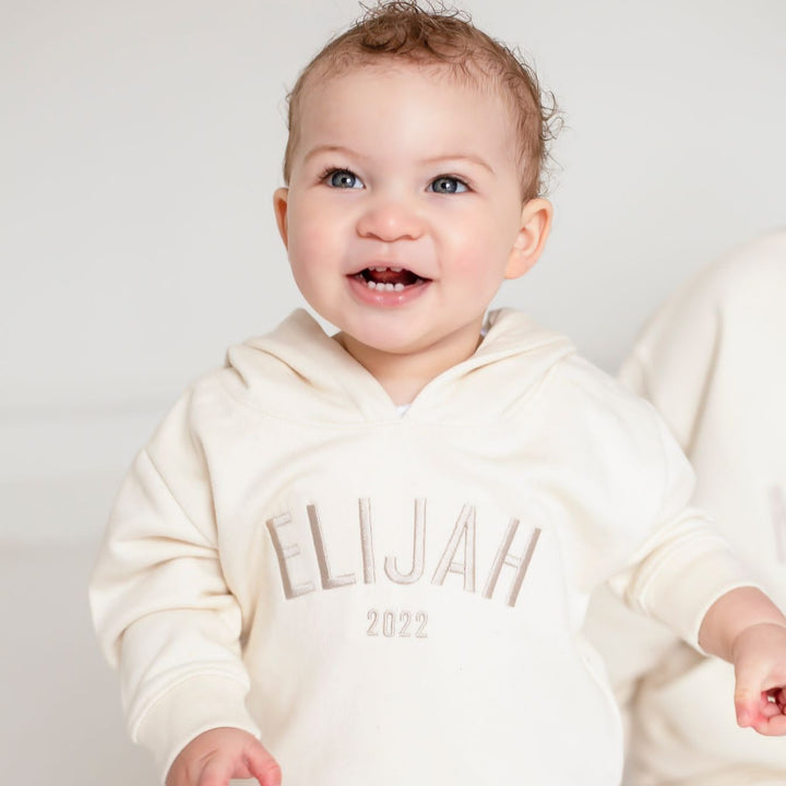 Name matching Hoodie - Embroidered