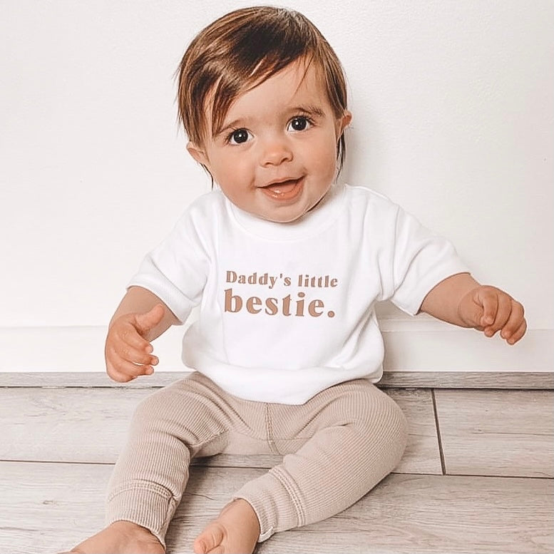 Daddy's Little Bestie T-shirt - Print