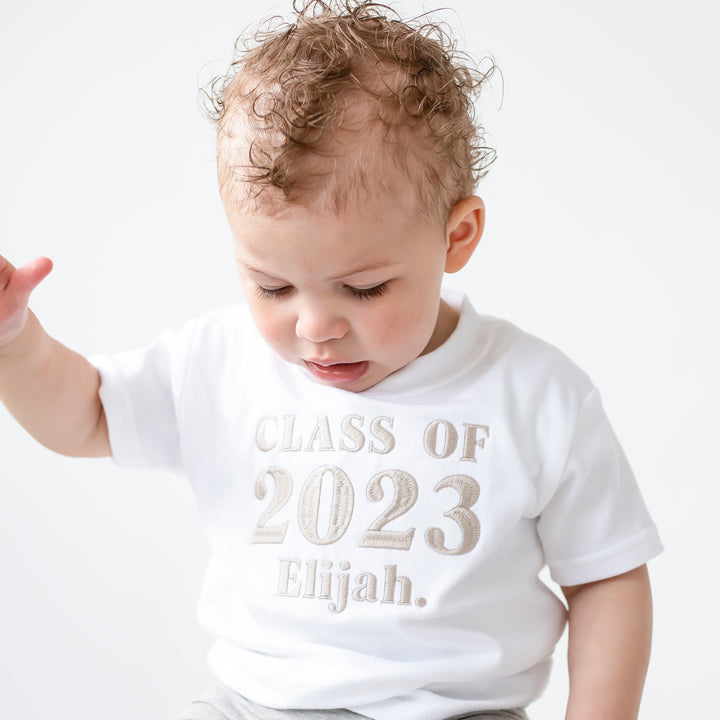 Class of 2025 classic Tshirt - Embroidered