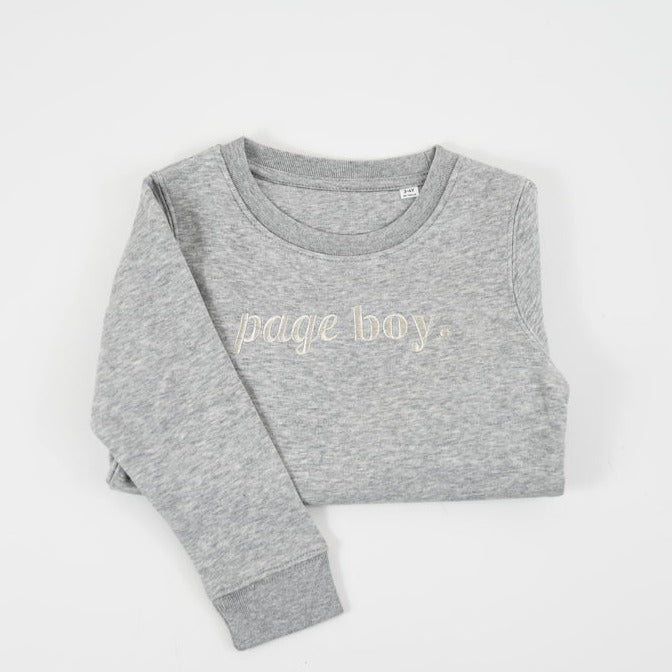 page boy sweatshirt